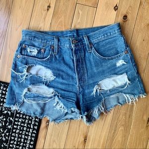 Levi | denim shorts